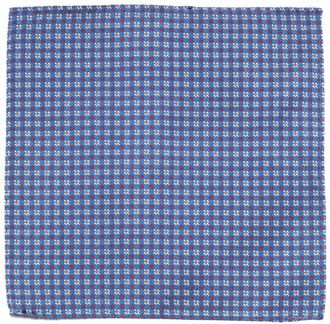 Dsquared2 Zijden pochet - Blauw