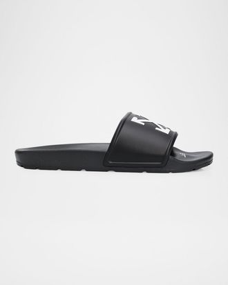 Off-white Men & apos;s Arrow PU Sliders