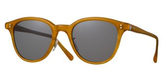 Eyevan 7285 Weber Polarized MOR Mens Sunglasses Orange Size 50