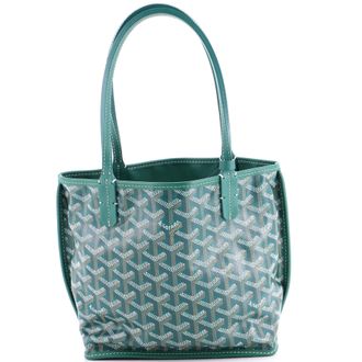 Goyard Anjou Reversible Tote Coated Canvas Mini