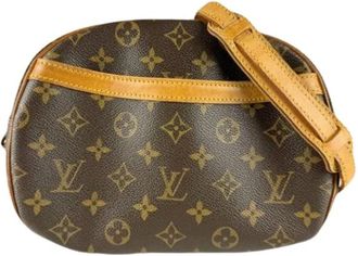 Louis Vuitton Pre-owned Cross Body Bags, female, Brown, Size: ONE SIZE Pre-owned Vintage Canvas Cross Body Bag