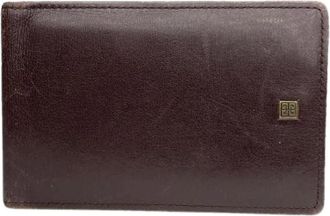 Givenchy Pre-owned Wallets, female, Brown, Size: ONE SIZE Pre-owned Leather wallets