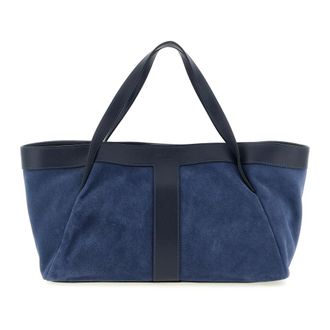 Twinset Shoulder Bag - female - Twinset - Shopping Bags - Blue - ONE SIZE - Bags