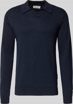 Casual Friday Casual Friday Regular Fit Longsleeve aus Lyocell-Mix Modell Bells in Marine, Gr&ouml;&szlig;e XXXL