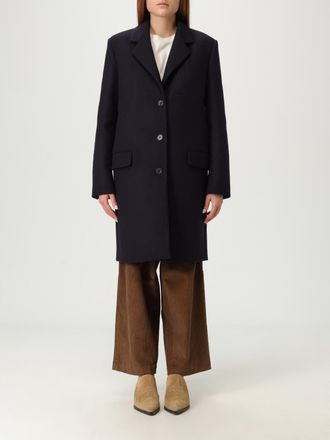 Moschino Coat MOSCHINO JEANS Woman color Blue