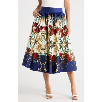 Alice & Olivia Nilda Maxi Skirt in Gilded Rose at Nordstrom Rack, Size 0