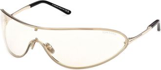 Tom Ford FT1396 BRADY-02 32C Mens Sunglasses Gold Size 99
