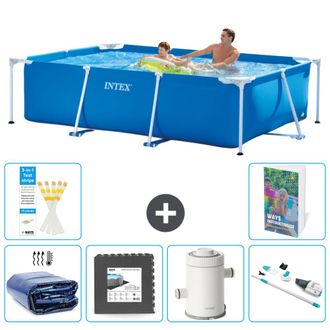 Intex Piscina Con Estructura Rectangular - 260x160x65 Cm - 7-piezas S141