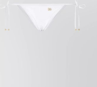 Dolce & Gabbana briefs with gold-tone hardware and tie-side design