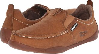 Georgia Boot Cedar Falls Moc Oxford Mens Lace up casual Shoes Tan : 11 D - Medium, Full Grain leather