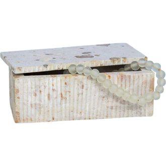 Be Home Ataca Marble Box in Beige - Large at Nordstrom