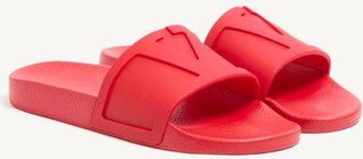 Valentino Garavani Sandalo Slide Coolside In Gomma Uomo CORALLO 40