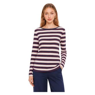 Kocca Tops, Dames, Veelkleurig, XS, Gestreept Longsleeve Top
