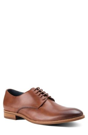Blake McKay Damon Plain Toe Derby in Cognac at Nordstrom, Size 10.5