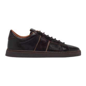 Buttero Schoenen, Heren, Bruin, 40 EU, Leer, Burro Sneaker