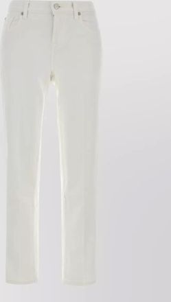 7 For All Mankind stretch denim calie jeans belt loops pockets