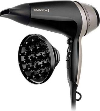 Remington D5715 Secador De Pelo Profesional Ionico Thermacare 2300w, Rejilla De Cer&aacute;mica, Calor Uniforme - Remington