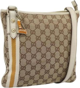 Gucci Borsa a spalla GG Canvas Pre-owned - - Pre-owned - Donna - Beige - ONE SIZE