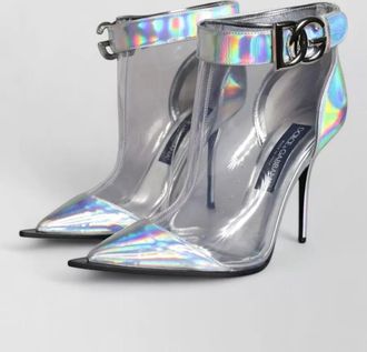 Dolce & Gabbana pvc pointed ankle boots