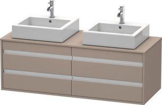 Duravit Mueble Bajo Encimera Duravit Ketho 6657, 4 Cajones, 1400mm, Para