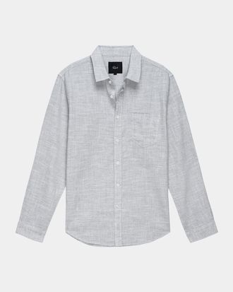 Rails Men & apos;s Wyatt Cotton Crosshatch Button-Down Shirt