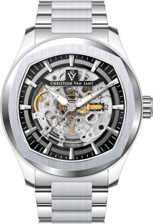 Christian Van Sant Romeo Automatic Black Dial Mens Watch CV9504