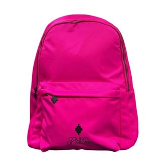 Marcelo Burlon Backpacks, unisex, Pink, Size: ONE SIZE Comaf250106