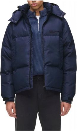 Karl Lagerfeld Puffer Jacket - Heren - Winterjassen - Blauw - L - Jassen