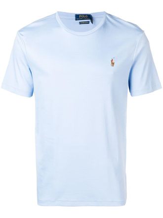 Polo Ralph Lauren T-shirt con ricamo - Blu