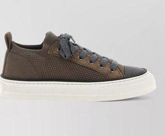 Brunello Cucinelli knit low-top sneakers