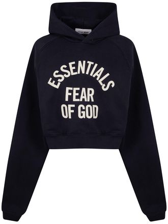 Fear of God WomenS Campus 90S Cropped Raglan Hoodie