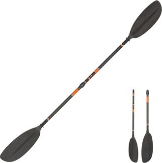Decathlon X500 2-Piece Adjustable Split Carbon Kayak Paddle 210-220 Cm