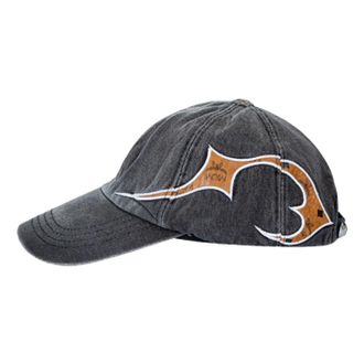Thug Club x MCM Tribal Leather Cap Black MECDSZY028K001