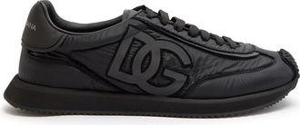 Dolce & Gabbana Runner Panelled Shell Sneakers - Black - 44 (IT44 / UK10)