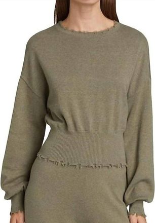 N:Philanthropy Weylan Sweater In Dewy Moss