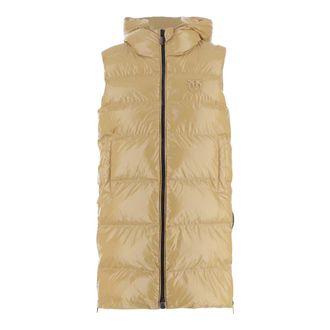 Pinko Pinko, Dames, Jassen, Geel, Maat: XS Nylon