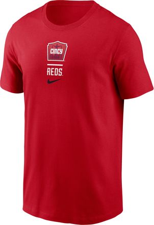 Nike Cincinnati Reds City Connect 2-Hit Nike Mens MLB T-Shirt in Red | N19962QRED-V0M