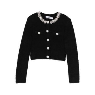 Self Portrait Embellished-button Jacket