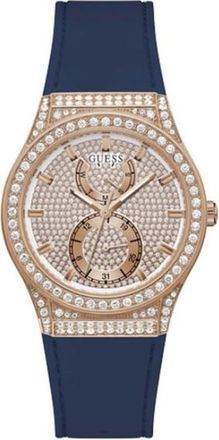 Guess Princess Quartz Rose Gold Dial Ladies Watch GW0439L4