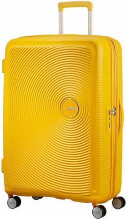 American Tourister Koffer AMERICAN TOURISTER Soundbox, Damen, Gr. B/H/T: 40cm x 55cm x 20cm, gelb, Polypropylen, Koffer Koffer