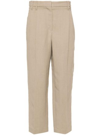 Brunello Cucinelli Pantaloni affusolati crop - Toni neutri