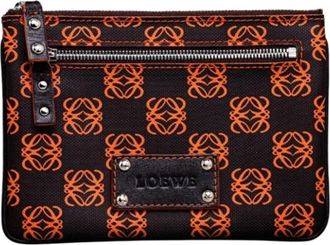 Loewe Pre-owned Leather pouches - Dames - Vintage Clutch - Veelkleurig - ONE Size - Leer - Vintage