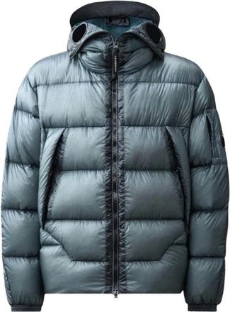 C.P. Company Explorer Down Jacket - - Jackets - Uomo - Blu - S