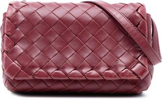 Bottega Veneta Pre-owned Bottega Veneta Mini Nappa Intrecciato Crossbody B08729892V