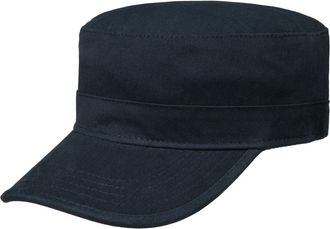 Atlantis Tank Military Cap Brushed Cotton - Navy - OS