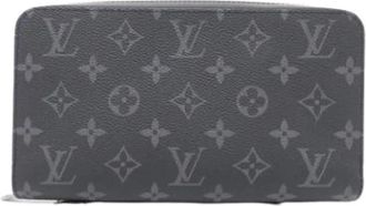 Louis Vuitton Pre-owned Lange portemonnee (bi-fold) - Heren - Vintage Accessoires - Zwart - ONE Size - Vintage