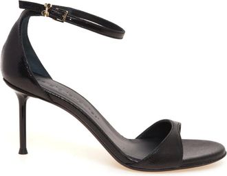 Sergio Levantesi Schoenen, Dames, Zwart, 37 EU, Leer, Goldie High Heel Sandaal