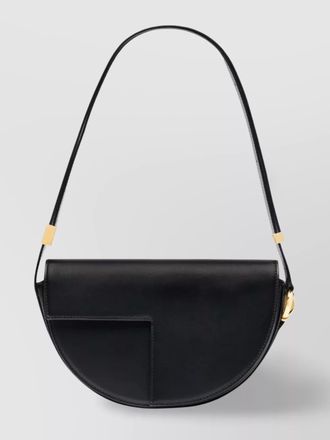 Patou leather shoulder bag