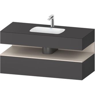 Duravit Duravit Qatego Lavabo Encastrado Con Base De Lavabo Consola