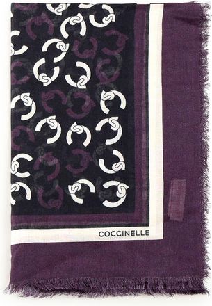 Coccinelle Viscose And Wool Scarf